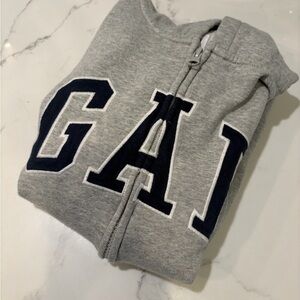 GAP Kids Gray Full-Zip Hoodie